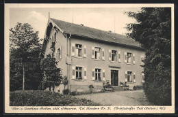 AK Stalten /Kandern, Kur- U. Gasthaus Stalten Mit Einfahrt  - Kandern