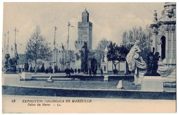 CPA 13 - MARSEILLE (Bouches Du Rhône) - 53. Exposition Coloniale. Palais Du Maroc - LL - Mostre Coloniali 1906 – 1922