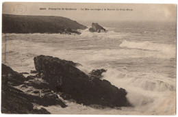 CPA 56 - Presqu'île De QUIBERON (Morbihan) - 2218. La Mer Sauvage à La Pointe De Poul-Plate - Dos Simple - Quiberon