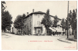 CPA 42 - MONTROND (Loire) - 8. Hôtel Mallière - Other & Unclassified