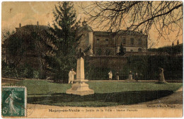 CPA 95 - MAGNY EN VEXIN (Val D'Oise) - Jardin De La Ville - Statue Provots - Magny En Vexin