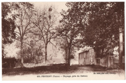 CPA 89 - FESTIGNY (Yonne) - 420. Paysage, Près Du Château - Autres & Non Classés
