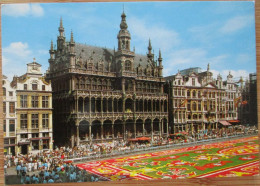 BELGIUM BRUXELLES BRUSSEL LE GRAND PLACE SQUARE KARTE CARD CARTE POSTALE ANSICHTSKARTE POSTKARTE POSTCARD CARTOLINA - Bruselas La Noche