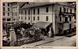 BRIDES-LES-BAINS  ( SAVOIE )   LOT DE 5 CARTES .HOTEL DE LA VANOISE.VUE PANORAMIQUE.ROYAL HOTEL .PLACE CENTRALE  . . . - Brides Les Bains