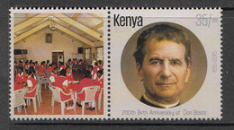 2015 Kenya Don Bosco Complete Set Of 1 + Tab  (Tab May Differ From Picture) MNH - Kenia (1963-...)