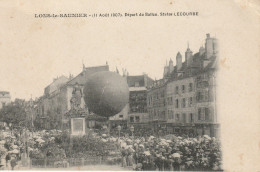 LONS Le SAUNIER (Jura) Départ Du Ballon (11août 1907) Rare - Lons Le Saunier