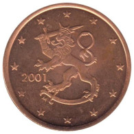 FI00501.1 - FINLANDE - 5 Cents - 2001 - Finland