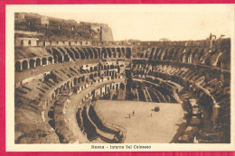 ROMA - IL COLOSSEO - INTERNO -FORMATO PICCOLO - EDIZ. ORIGINALE STA - NUOVA - Colosseo