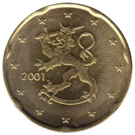 FI02001.1 - FINLANDE - 20 Cents - 2001 - Finlandía