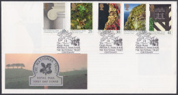 GB Great Britain 1995 FDC The National Trust, Tree, Trees, Nature, Natural, Forest, Pictorial Postmark, First Day Cover - Storia Postale