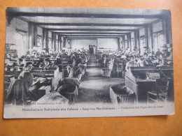 CPA - ISSY LES MOULINEAUX - MANUFACTURE NATIONALE DES TABACS - CONFECTION DES CIGARETTES DE LUXE - Issy Les Moulineaux