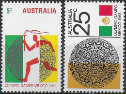 1968 Australia Olympic Games Mexico 2v. MNH Michel N. 406/07 - Other & Unclassified