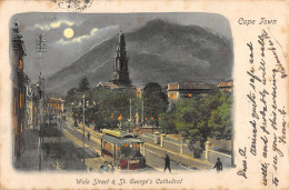 CPA / AFRIQUE DU SUD / WALE STREET AND St.GEORGE'S CATHEDRAL / CAPE TOWN - Afrique Du Sud