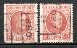 3335 Voorafstempeling Op Nr 192 - ORP 24 - Positie A & B - Roulettes 1920-29
