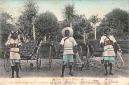 CPA / AFRIQUE DU SUD / CPA ETHNIQUE / TYPICAL RICKSHA BOYS - Zuid-Afrika