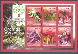 SIERRA LEONE    ( ORC088) XC - Orchidées