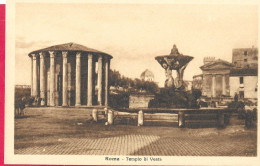 ROMA - TEMPIO DI VESTA  - FORMATO PICCOLO - EDIZ. ORIGINALE STA - NUOVA - Andere Monumente & Gebäude