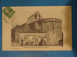 17) Givrezac - N° - L'eglise - Année:1915 - EDIT: Cousin - Altri & Non Classificati