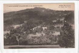 CPA :  14 X 9  -  " LES SAINES VACANCES A LA MONTAGNE "  -  BOËGE  - Le  Chalet Des Forêts - Boëge