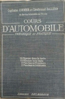 Cours D'automobile Théorique Et Pratique - Barco