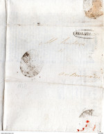 1828  LETTERA INTESTATA INTENDENZA DELLA VALLE DI CATANIA - 1. ...-1850 Prefilatelia