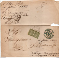 1888  LETTERA CON ANNULLO CORREGGIO - Storia Postale