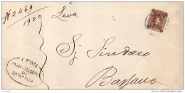 1900  LETTERA CON ANNULLO CITTADELLA PADOVA - Marcophilie