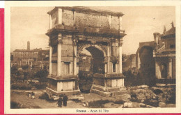 ROMA - ARCO DI TITO  - FORMATO PICCOLO - EDIZ. ORIGINALE STA - NUOVA - Andere Monumente & Gebäude