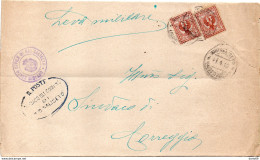 1918 LETTERA CON ANNULLO RIO SALICETO REGGIO - Storia Postale