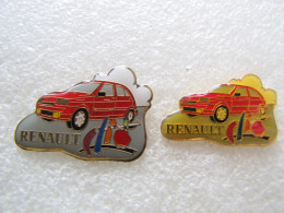 PIN'S    RENAULT  LOT  2  CLIO - Renault