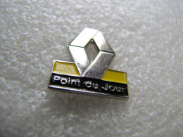 PIN'S    RENAULT  POINT DU JOUR - Renault