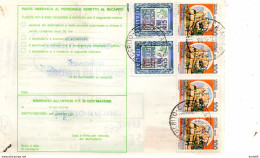 1993 BOLLETTINO PACCHI CON ANNULLO PERFIN - 1991-00: Storia Postale