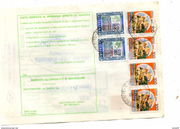 1993 BOLLETTINO PACCHI CON ANNULLO PERFIN - 1991-00: Poststempel