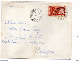 1952  LETTERA CON  ANNULLO  AMBULANTE ROMA BOLOGNA - 1946-60: Poststempel