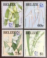 Belize 1995 Singapore ‘95 Orchids Flowers MNH - Orchideen
