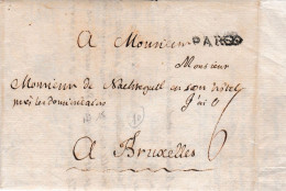 Superbe Frappe De PARIS INFINI (lac D'amour) De 1777 (année Rare) Hotel Pres Dominicains Vers Bruxelles - Bolli Manuali