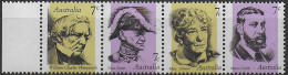 1973 Australia Famous Australians 4v. MNH Michel N. 518/21 - Autres & Non Classés