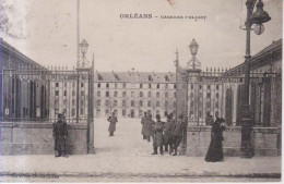 Orleans Caserne Coligny Carte Postale Animee 1913 - Orleans
