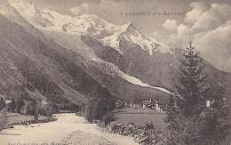 74 CHAMONIX MONT BLANC LE VILLAGE L ARVE  Editeur: COUTTET Auguste N° 1 - Chamonix-Mont-Blanc