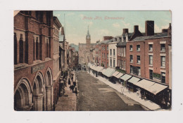 ENGLAND -  Shrewsbury Pride Hill  Used Vintage Postcard As Scans - Shropshire