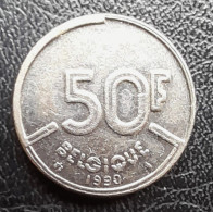 België  -  Belgique  -  Belgium   50 Fr 1990 - 50 Francs