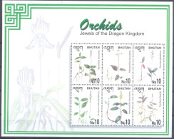 BHUTAN  (ORC101) XC - Orchideeën
