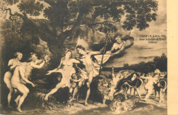 Postcard Painting Firenze R. Galleria Uffizi Adone Trattenuto - Malerei & Gemälde