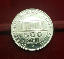 Uzbekistán 500 Som Independence 2011 Km 34 Sc Unc - Usbekistan