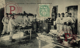 La Courtine - Camp Militaire - Intérieur D'une Cuisine. MILITAR. MILITAIRE. - Autres & Non Classés