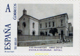 261240 MNH ESPAÑA Privados Ripolles 2010 150 ANIVERSARIO DE LA ESCUELA VEDRUNA - RIPOLL - Nuevos