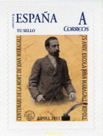 261246 MNH ESPAÑA Privados Ripolles 2011 CENTENARIO DE LA MUERTE DE JUAN MARAGALL - RIPOLL - Nuovi