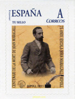 261246 MNH ESPAÑA Privados Ripolles 2011 CENTENARIO DE LA MUERTE DE JUAN MARAGALL - RIPOLL - Unused Stamps
