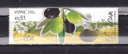 CYPRUS-2014-FRUITS-PAIR-MNH. - Ongebruikt