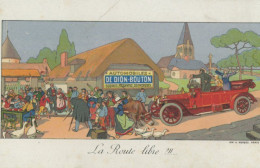 Pub De Dion Bouton Puteaux Poster Affiche Auto Mariage . Photographe . Decapotable Convertible Litho - Puteaux